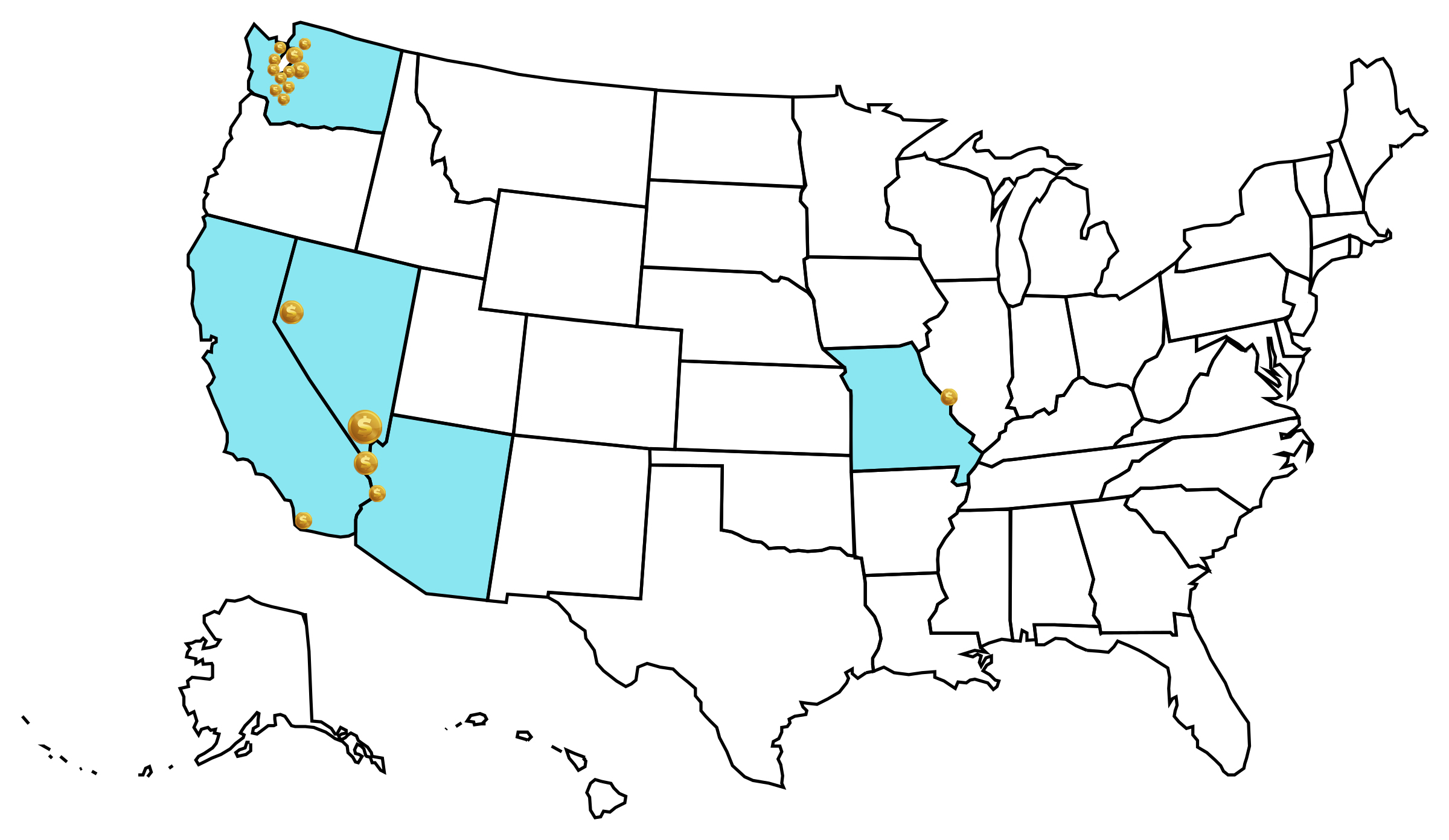 us map